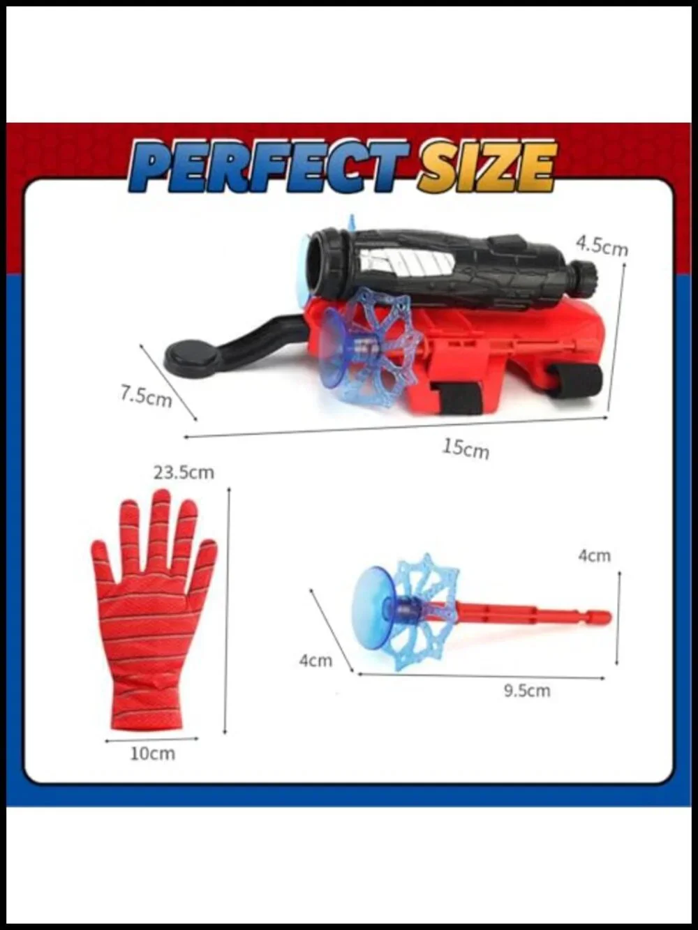 3 Sets Spider Web Shooters Halloween Party Favors Wrist Launcher Toys with